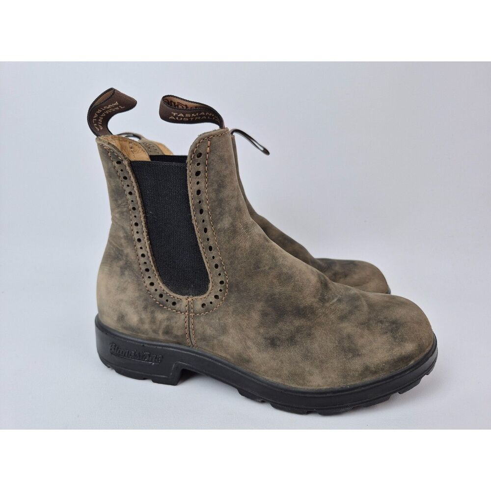 Blundstone Women's Rustic Brown 1351 Leather Chelsea Boots Size 4.5 AU/ 7.5 US